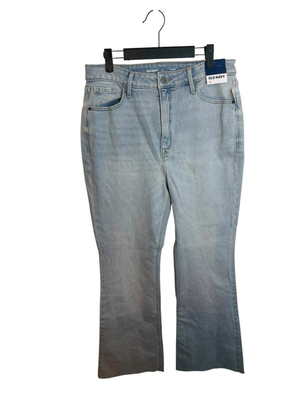 NWT Old Navy Light Wash Higher High Rise Flare Jeans